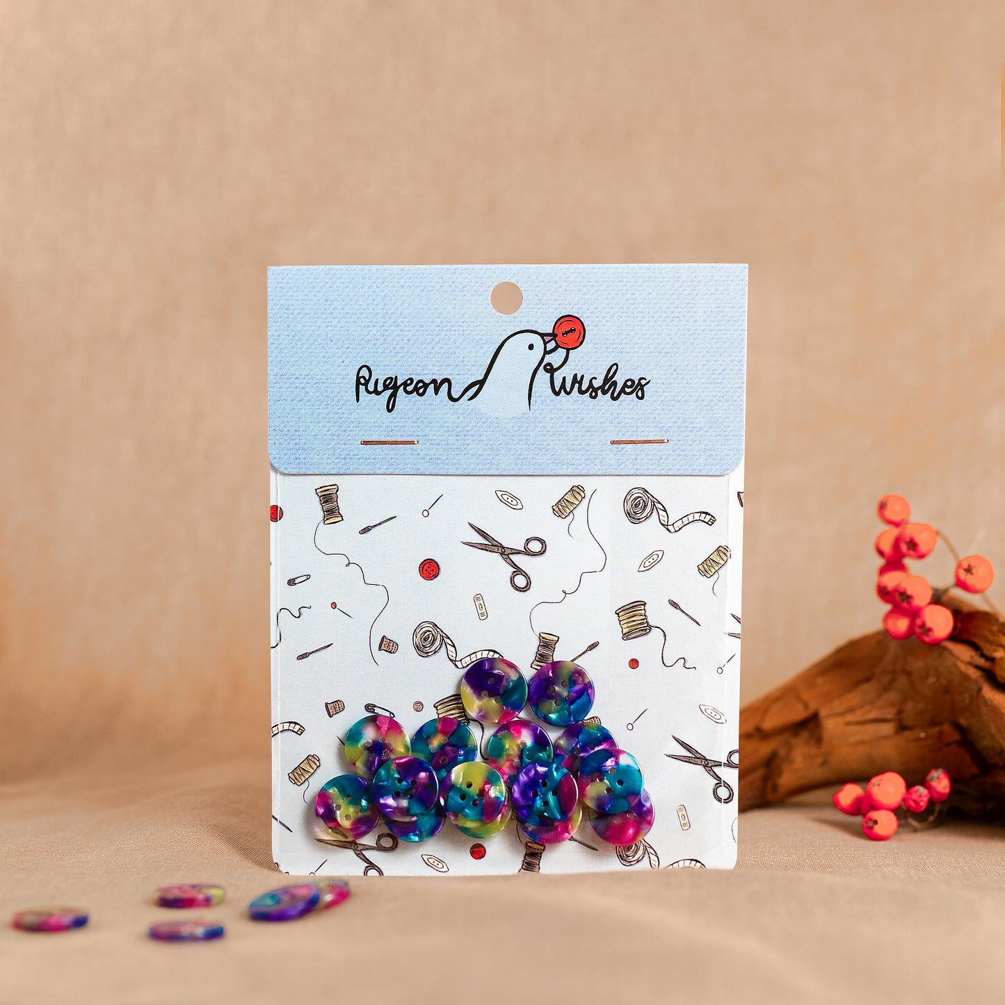Faerie Buttons Set