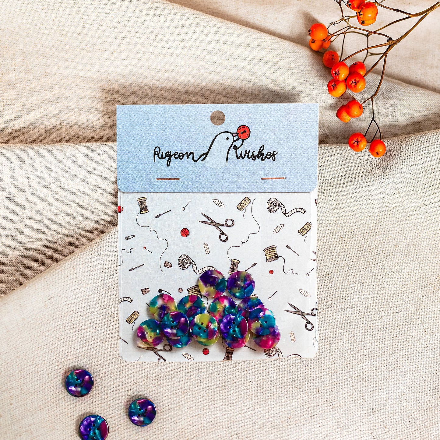 Faerie Buttons Set