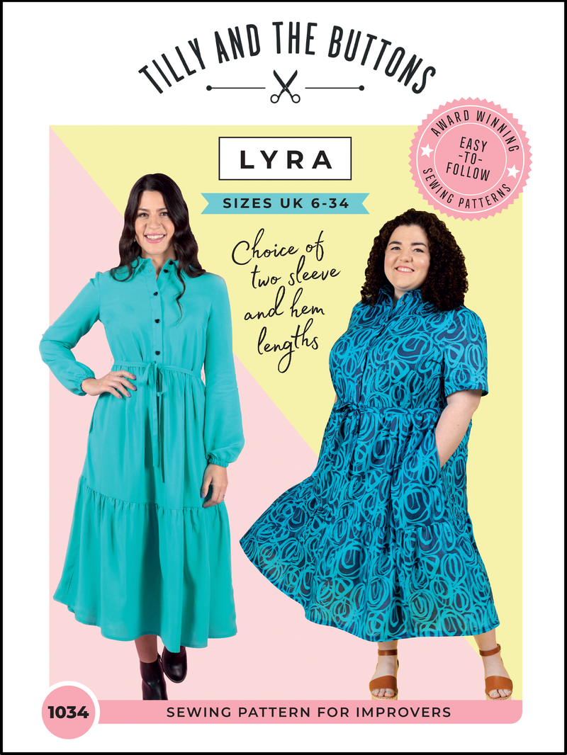 Tilly and the Buttons Lyra Shirt Dress Pattern